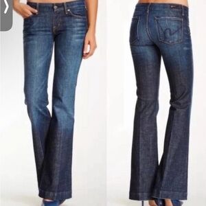 Citizens of Humanity Fray #003 low waist full leg denim